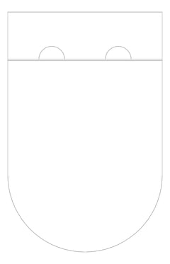 Plan Image of Toilet WallHung Raymor EdgeII