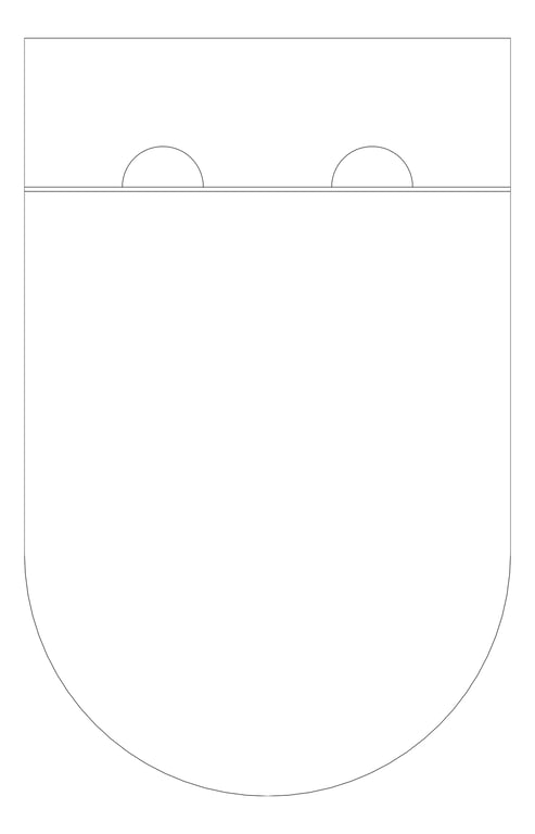 Plan Image of Toilet WallHung Raymor EdgeII