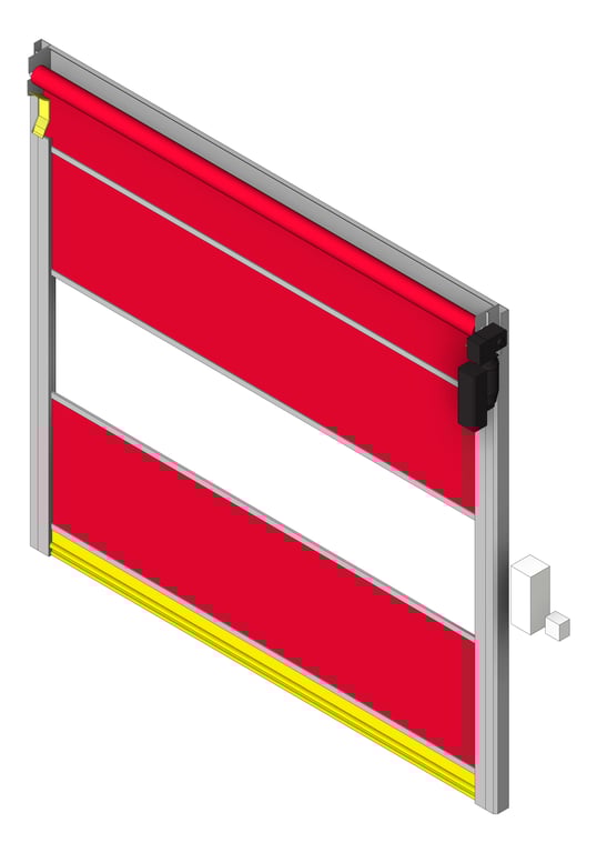 Door Roller RemaxDoors Rapid ES40Economy ProtrudingTrack
