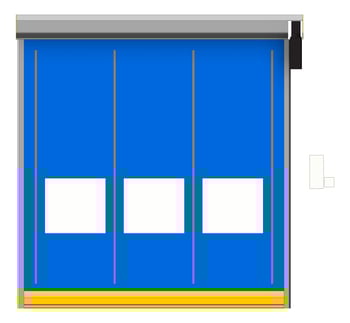 Front Image of Door Roller RemaxDoors Rapid EX35 ConcealedTrack