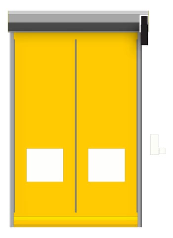 Front Image of Door Roller RemaxDoors Rapid EX45 ProtrudingTrack