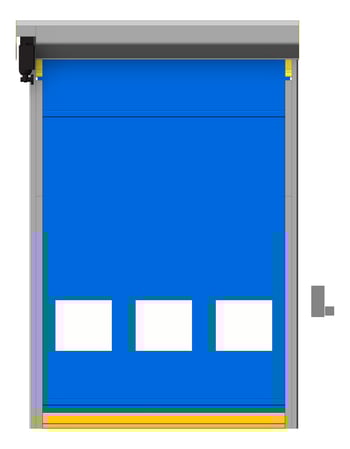 Front Image of Door Roller RemaxDoors Rapid HS50 ConcealedTrack