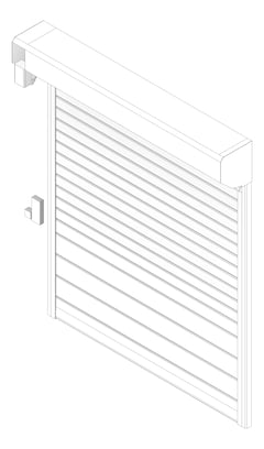 3D Documentation Image of Door Roller RemaxDoors Rapid MovichillXL ConcealedTrack