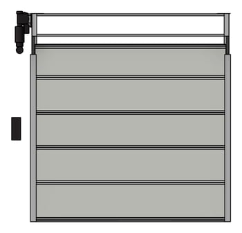 Front Image of Door Sectional RemaxDoors Enturi EN30