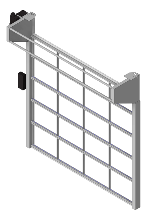Image of Door Sectional RemaxDoors Enturi EN30 GlazedPanel