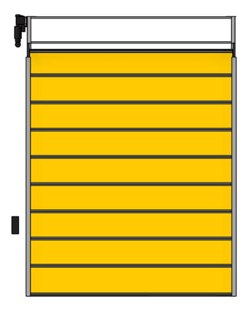 Front Image of Door Sectional RemaxDoors Enturi EN55