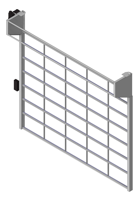 Image of Door Sectional RemaxDoors Enturi EN55 GlazedPanel