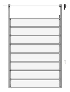 Front Image of Door Sectional RemaxDoors HighLift