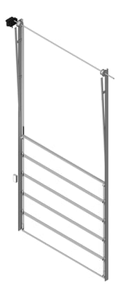 3D Shaded Image of Door Sectional RemaxDoors VerticalLift