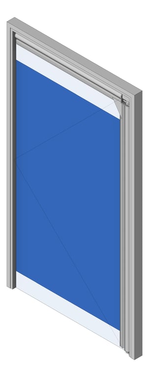 Door Swing RemaxDoors FlexiblePVC 2400Series Single Frame