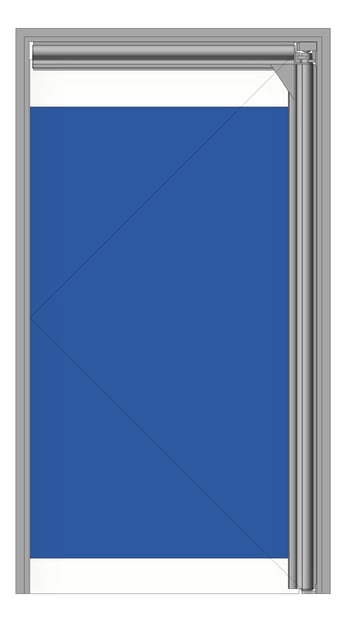 Front Image of Door Swing RemaxDoors FlexiblePVC 2400Series Single Frame