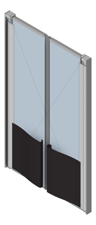 Door Swing RemaxDoors ThermalTraffic 4500Series Double