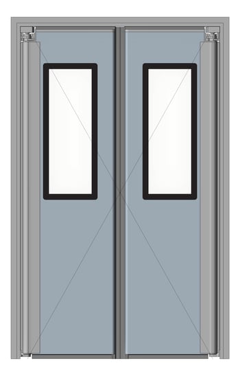 Front Image of Door Swing RemaxDoors ThermalTraffic 4500Series Double Frame