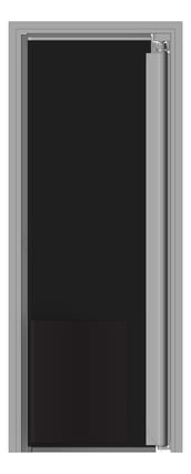 Front Image of Door Swing RemaxDoors ThermalTraffic 4500Series Single Frame