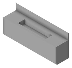 3D Presentation Image of JOINERY Practical Cupboard Type1 Trough