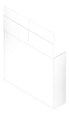 3D Documentation Image of JOINERY Teaching Cupboard Type6 AVUnit-3100x2400mm