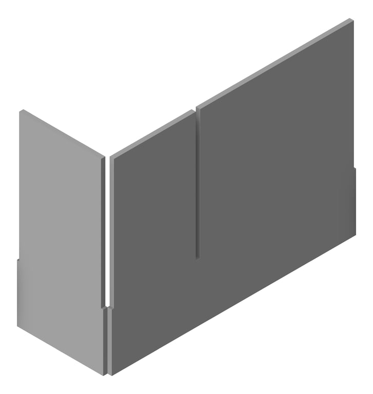 Navigate to BALUSTRADE External Circulation Corner 1700+600mm