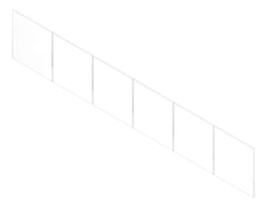3D Documentation Image of BALUSTRADE External Circulation Type1A 7500mm