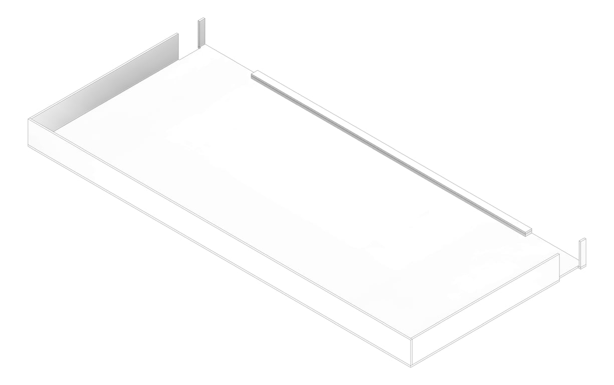 3D Documentation Image of BULKHEAD Assembly Internal Type3 446x7200mm