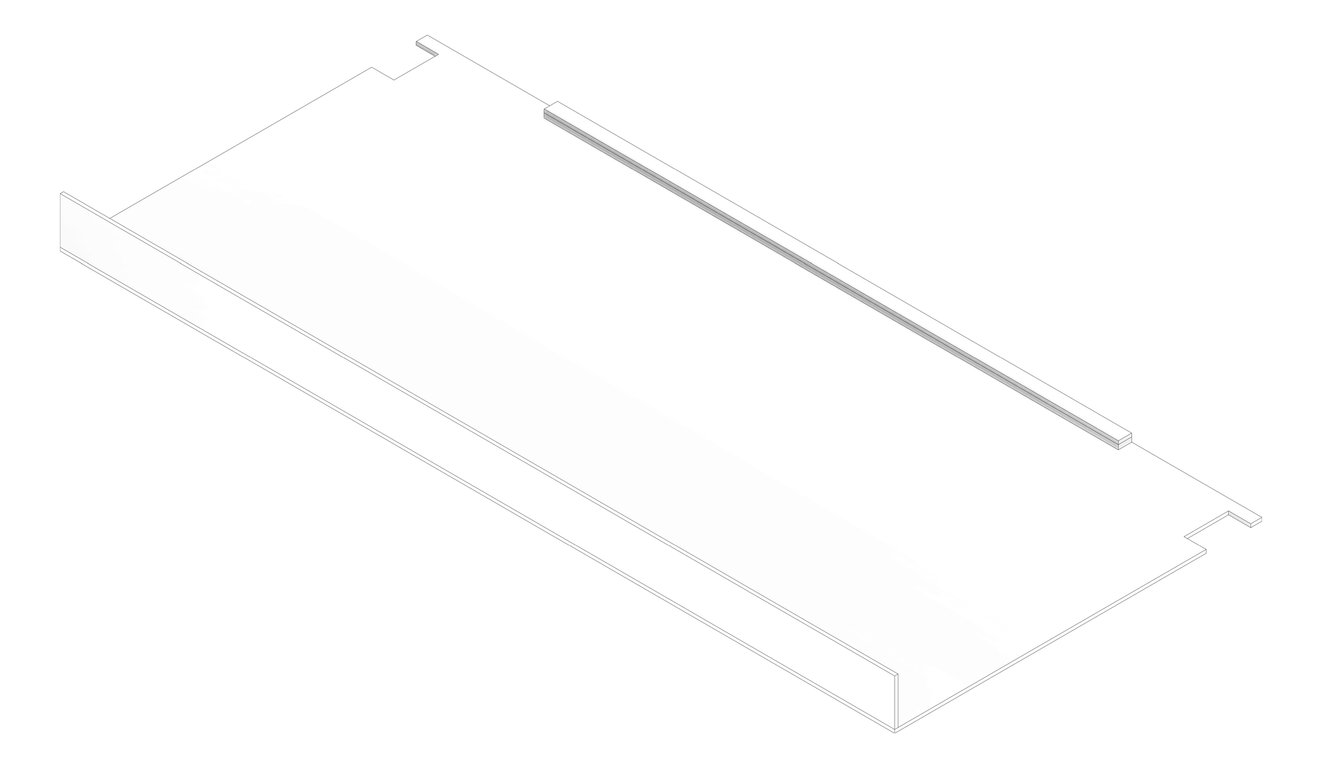 3D Documentation Image of BULKHEAD Assembly Internal Type4 446x7500mm