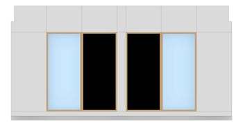 Front Image of FACADE Assembly Food-And-Textile Type1A 3900x7500mm