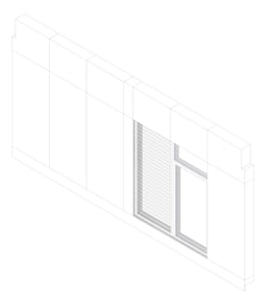 3D Documentation Image of FACADE Assembly Food-And-Textile Type2A 3900x7500mm