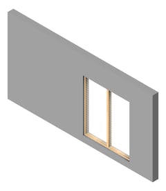 3D Presentation Image of FACADE Assembly Food-And-Textile Type3B 3900x7500mm