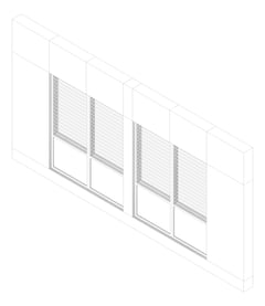 3D Documentation Image of FACADE Assembly Food-And-Textile Type4B 3900x7500mm