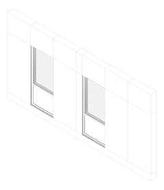 3D Documentation Image of FACADE Assembly Food-And-Textile Type5B 3900x7500mm