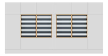 Front Image of FACADE Assembly General Type18B 3900x7500mm