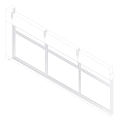 3D Documentation Image of FACADE Assembly General Type1D 3600x9600mm