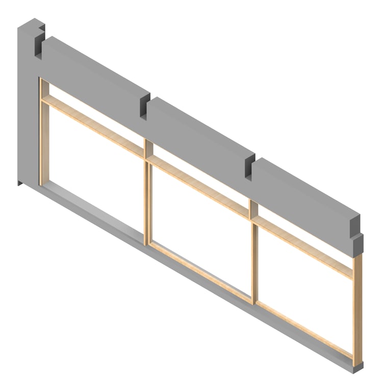 Navigate to FACADE Assembly General Type2D 3600x9600mm