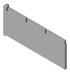 3D Presentation Image of FACADE Assembly General Type3D 3600x9600mm