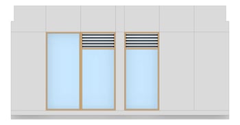 Front Image of FACADE Assembly General Type6A 3900x7500mm