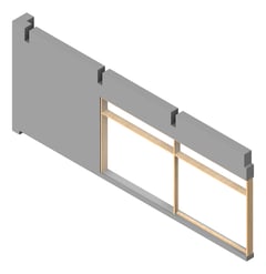 3D Presentation Image of FACADE Assembly General Type6D 3600x9600mm