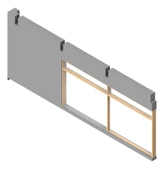3D Presentation Image of FACADE Assembly General Type7D 3600x9600mm