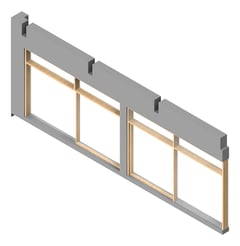 3D Presentation Image of FACADE Assembly General Type8D 3600x9600mm