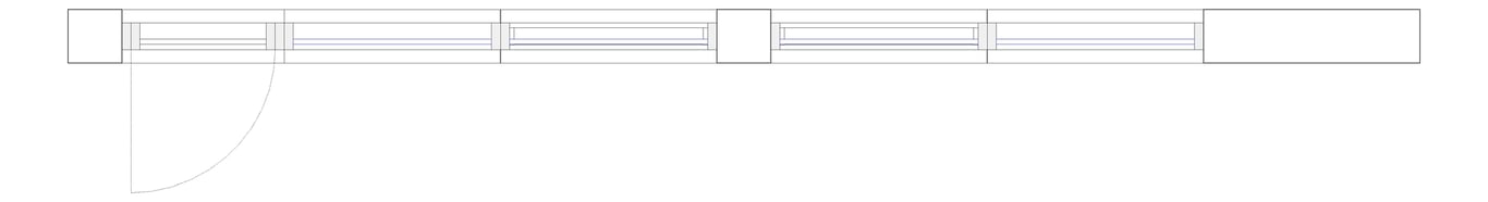 Plan Image of FACADE Assembly General Type9A 3900x7500mm