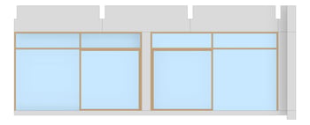 Front Image of FACADE Assembly General Type9D 3600x9600mm