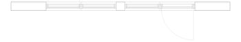 Plan Image of FACADE Assembly Health-PE-Performing-Arts Type1A 3900x7500mm