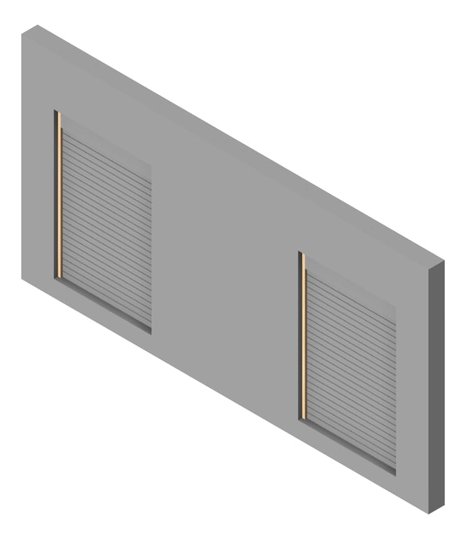 Navigate to FACADE Assembly Metal-And-Wood Type1B 3900x7500mm