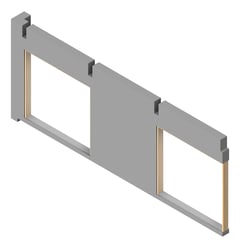 3D Presentation Image of FACADE Assembly Science Type1D 3600x9000mm