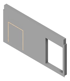 3D Presentation Image of FACADE Assembly Services Type2A 3900x7500mm