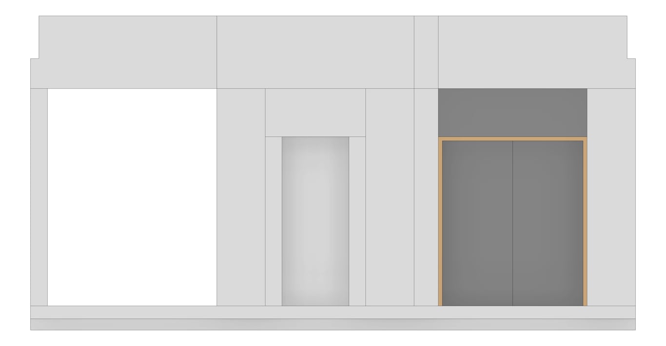 Front Image of FACADE Assembly Services Type2A 3900x7500mm