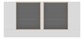 Front Image of FACADE Assembly Services Type2E 3450x7500mm