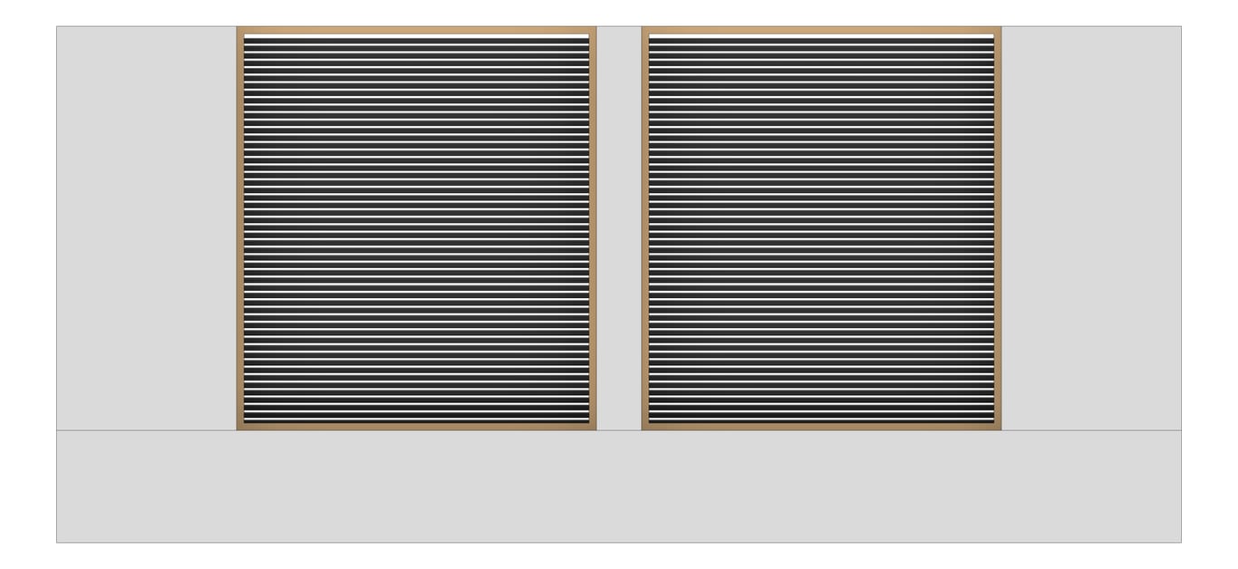 Front Image of FACADE Assembly Services Type2E 3450x7500mm
