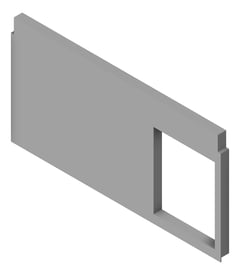 3D Presentation Image of FACADE Assembly Services Type3A 3900x7500mm