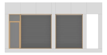 Front Image of FACADE Assembly Services Type3B 3900x7500mm