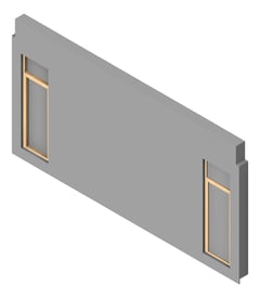 3D Presentation Image of FACADE Assembly Services Type4A 3900x7500mm