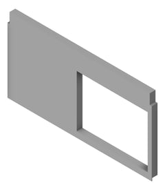 3D Presentation Image of FACADE Assembly Services Type5A 3900x7500mm